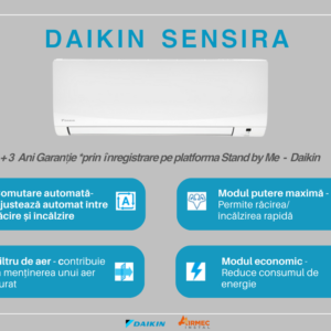 Aparat Aer Condiționat Daikin Sensira FTXC50E 18000 BTU